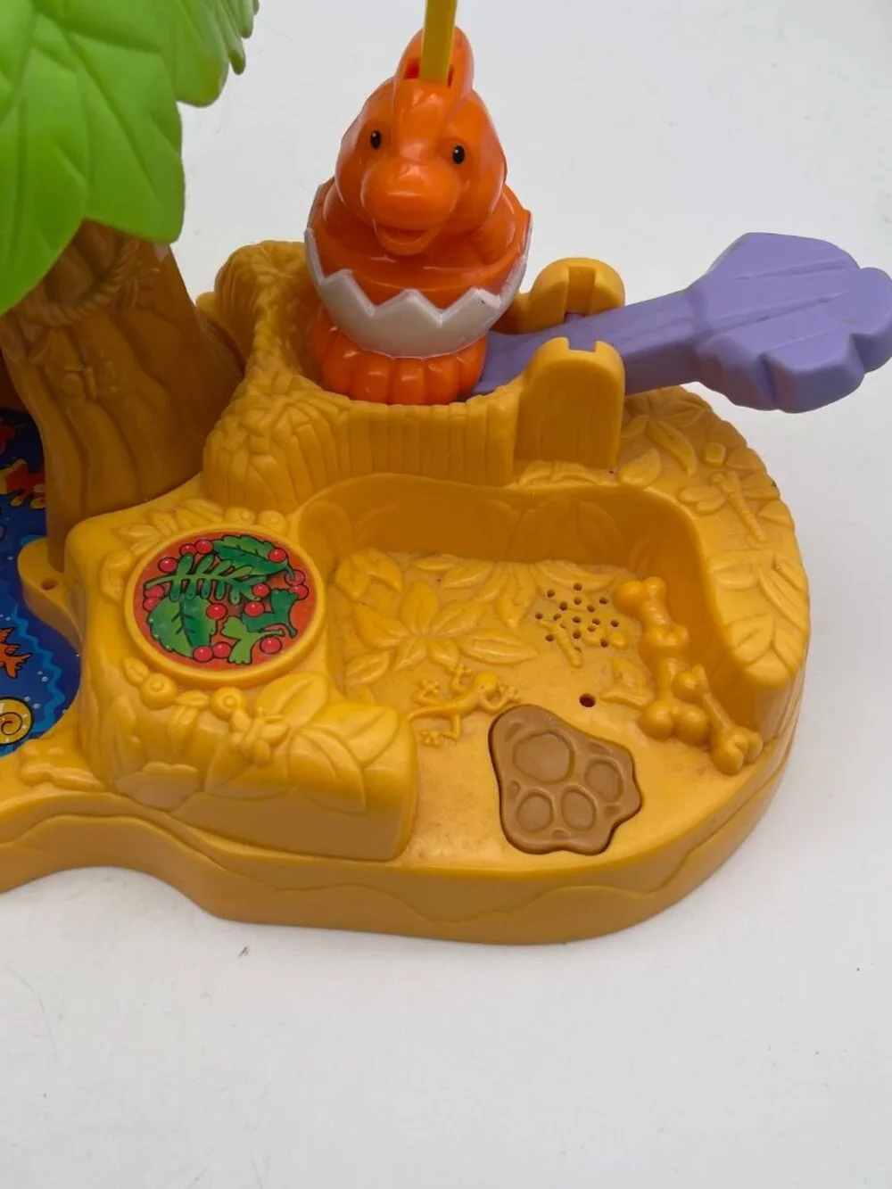 Vtg Fisher Price Little People Dinoland Dinosaur Dino Jungle Playset 2006 Works
